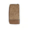 Brown PU leather wallet with embossed flower design from Cotton Road, featuring zip compartment and coin purse.