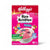 Kellogg's Strawberry Rice Krispies 340g cereal box with fruity flavor and low sugar content.