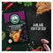 Robertsons Portuguese Chicken Seasoning 75g package, Halaal certified, surrounded by spices and herbs.