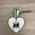 Key Tag - Wooden Heart with Inspiring Words - Something From Home - South African Shop