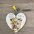 Key Tag - Wooden Heart Your Peace - Something From Home - South African Shop